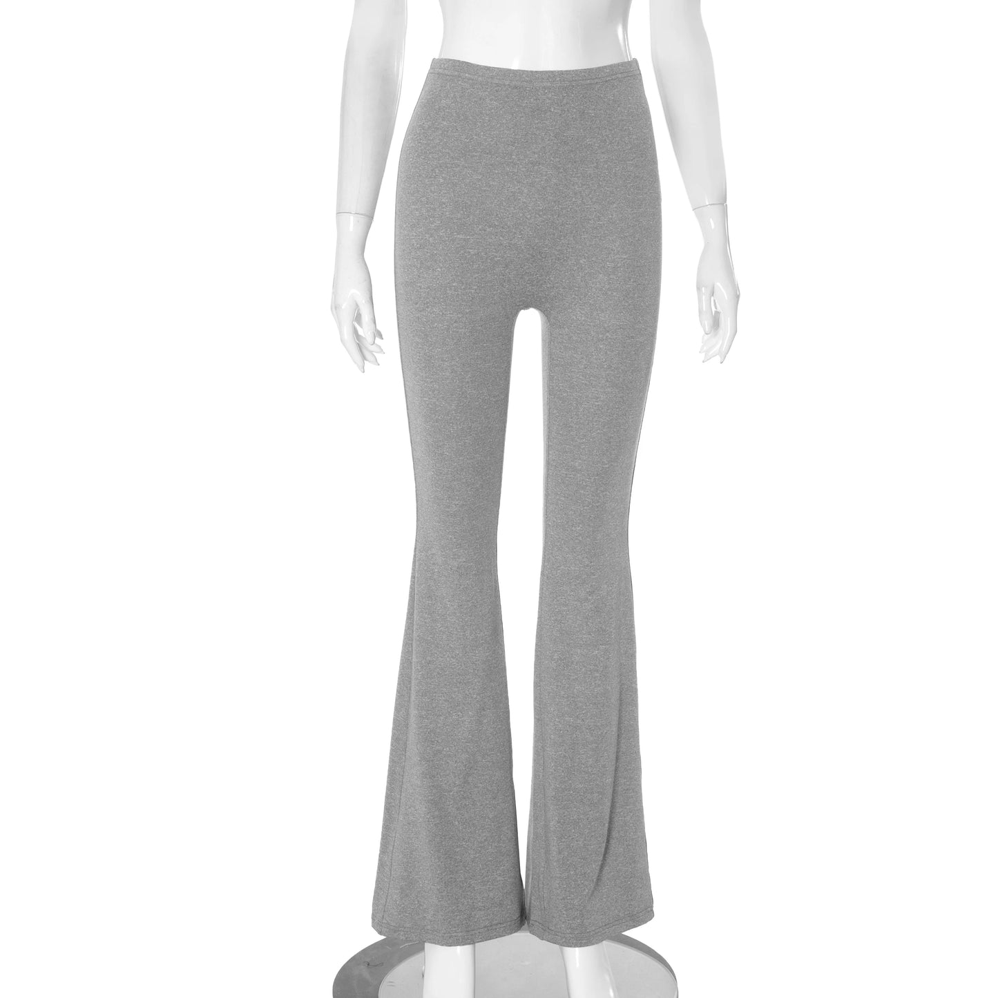 CUTENOVA slim micro flare bukser – stilige, enkle og perfekte for trening eller fritid.