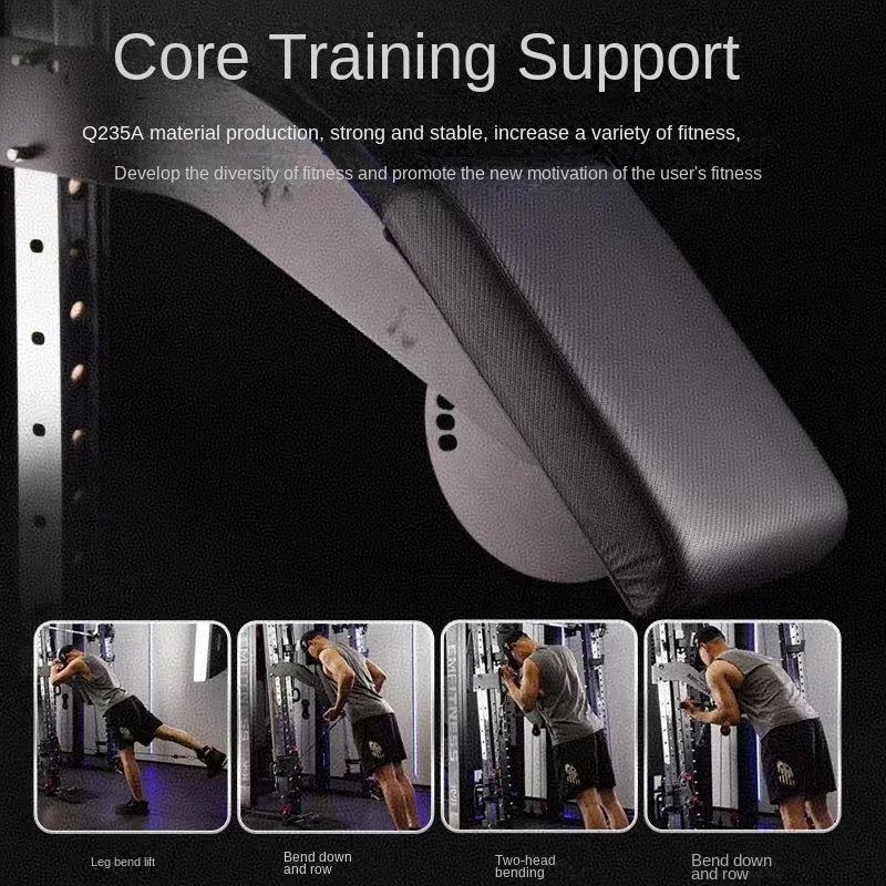 Multifunksjonell Smith-maskin – solid design med vektstabel, perfekt for hjemmegym og kommersiell bruk.