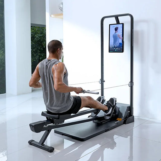 Intelligent treningsspeil for hjemmegym, motstandstrening og veggmontering.