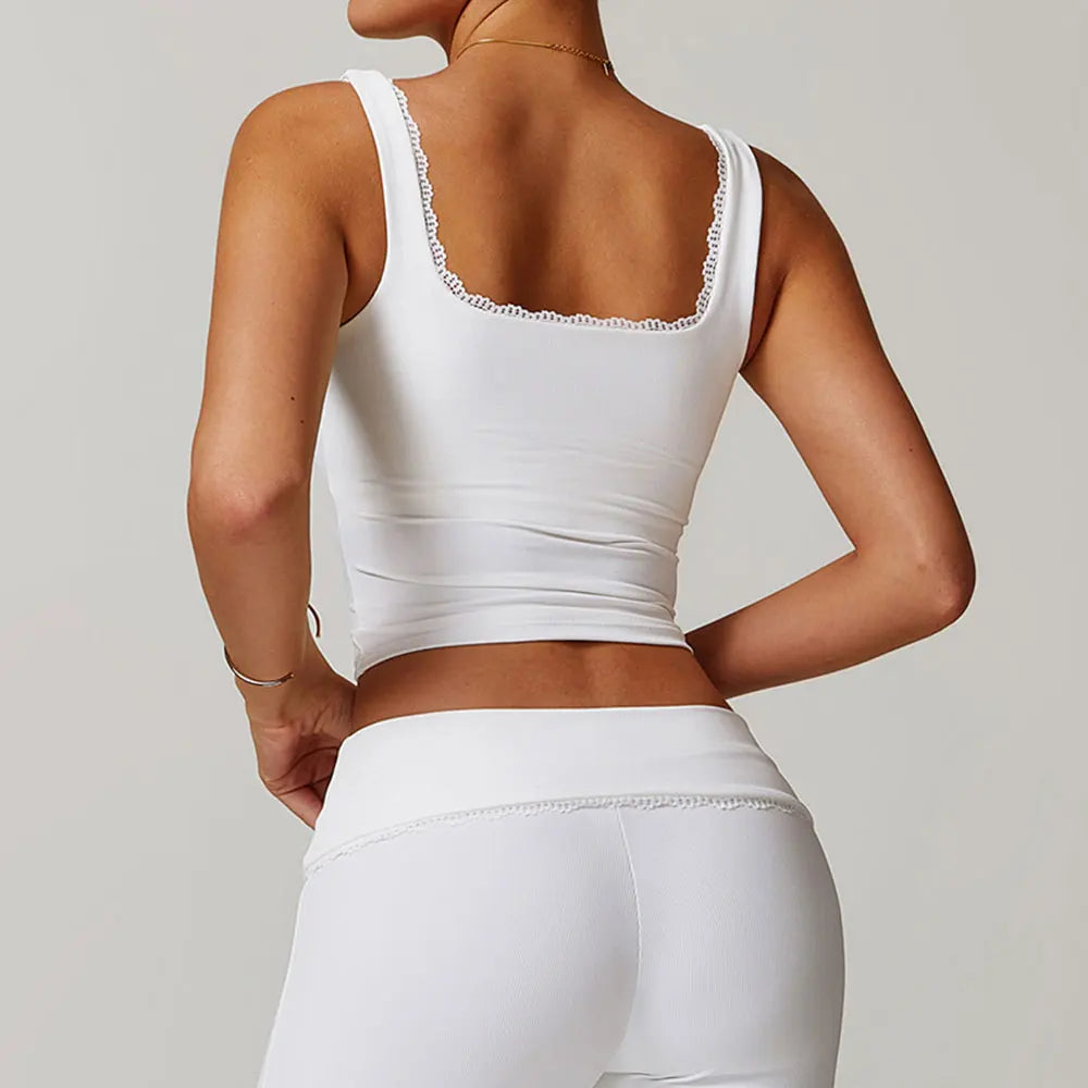 Trenings-BH og Tank Top – elastisk, komfortabel og støtabsorberende for høyintensiv trening!