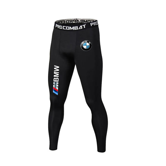 2025 BMW Logo Treningsbukser - Svart Leggings